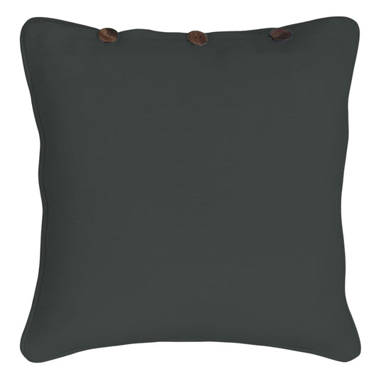 London Cushion Covers with Buttons 43 x 43 cm 100% Cotton.