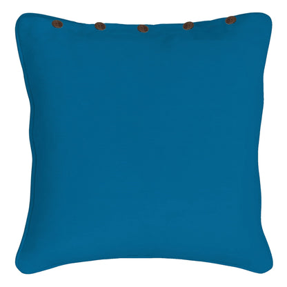 London Cushion Covers with Buttons 60 x 60 cm 100% Cotton.