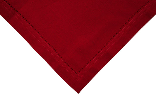 Rans Elegant Hemstitch Napkins - 45 cm x 45 cm - Set of 4
