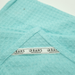 RANS London Waffle Tea towels | Island Paradise Blue | Set of 3