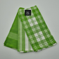 RANS Madrid Stripe & Check Tea Towels | 3 piece set | Lime Green