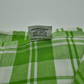 RANS Madrid Stripe & Check Tea Towels | 3 piece set | Lime Green