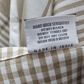 Rans Milan Tea Towels Check & Stripe Designs | 5 Piece Sets | TAUPE