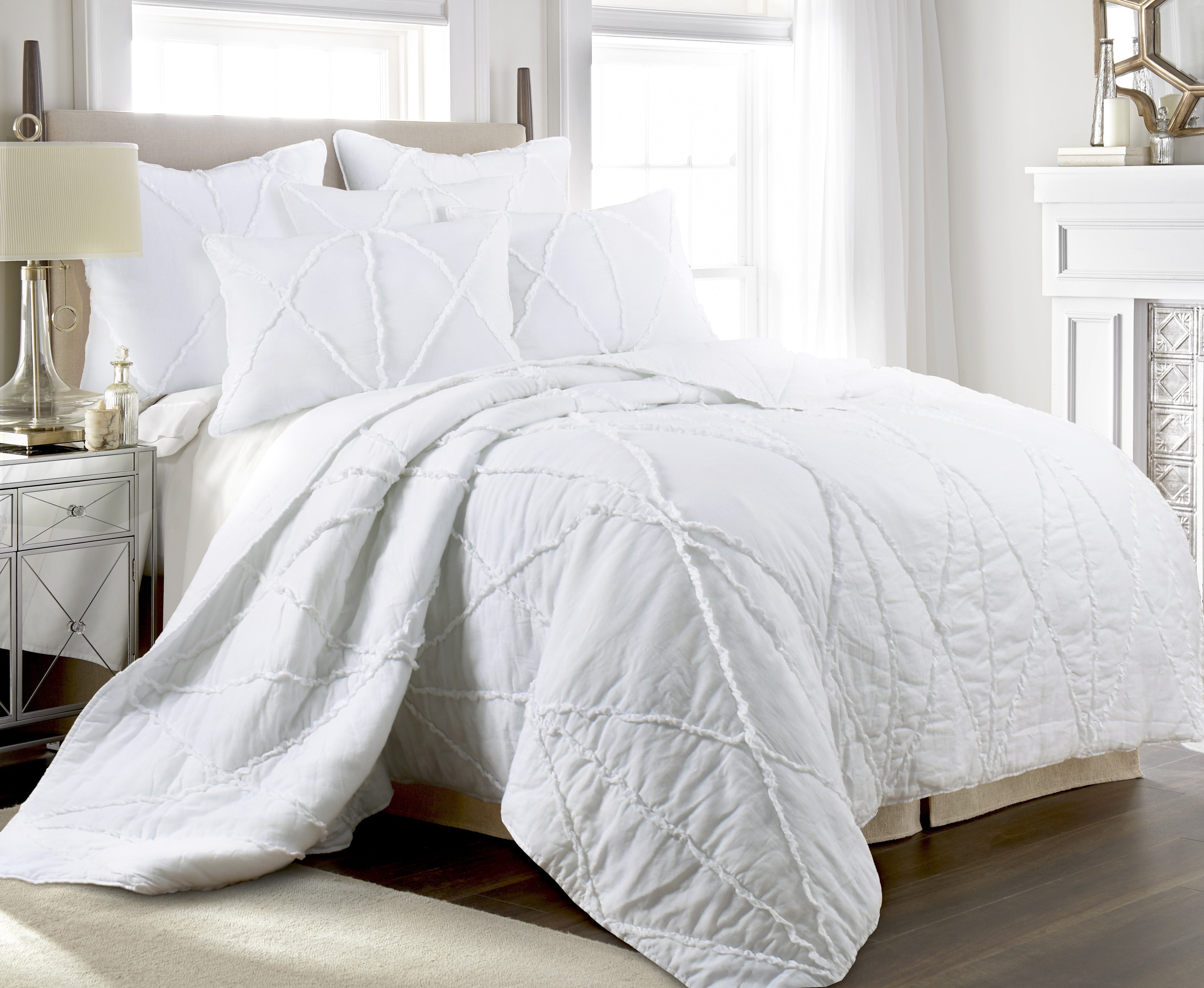 Jenny Mclean Bobby Ruffle Coverlet Set – Rans