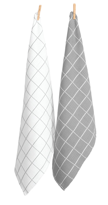 Rans Cambridge Waffle Tea Towels 50x70 CM | set of 2