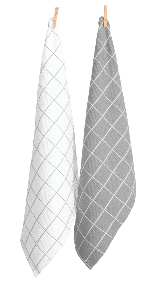 Rans Cambridge Waffle Tea Towels 50x70 CM | set of 2
